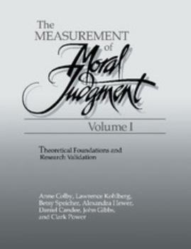 Paperback The Measurement of Moral Judgment 2 Volume Set Book