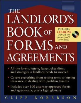 Paperback The Landlord's Book of Forms and Agreements [With CDROM] Book