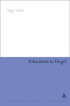 Hardcover Education in Hegel Book