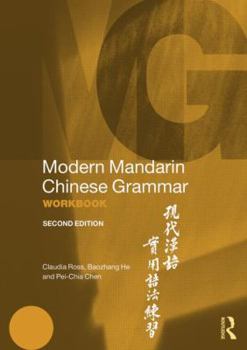 Paperback Modern Mandarin Chinese Grammar Workbook Book