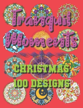 Paperback Tranquil Moments - Christmas 100 Designs Book