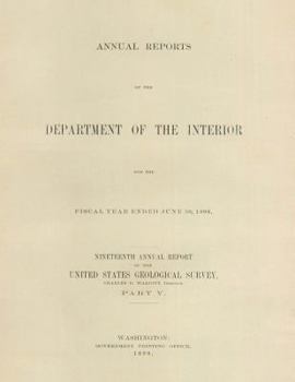 Paperback Annual Report of the Department of the Interior for the Fiscal Year Extended June 30, 1898 Book