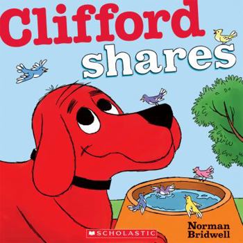 Board book Clifford Shares Book