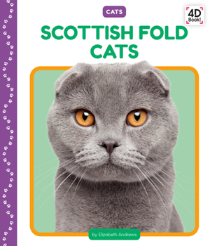 Library Binding Scottish Fold Cats Book