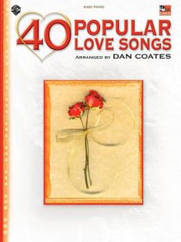 Paperback 40 Popular Love Songs Book