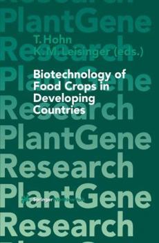 Hardcover Biotechnology of Food Crops in Developing Countries Book