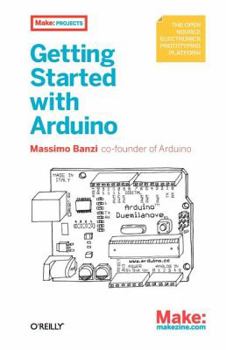 Paperback Getting Started with Arduino Book
