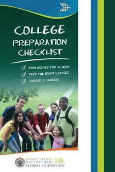 Paperback College Preparation Checklist Book