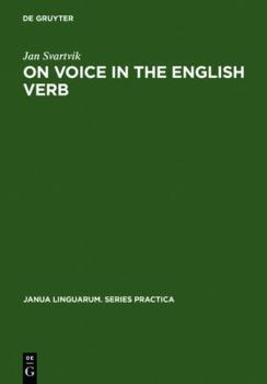 Hardcover On Voice in the English Verb Book