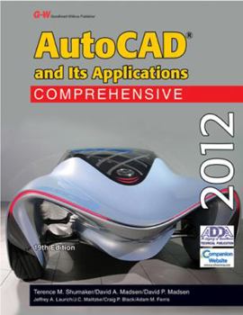 Hardcover AutoCAD and Its Applications Comprehensive 2012 Book