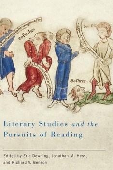 Hardcover Literary Studies and the Pursuits of Reading Book