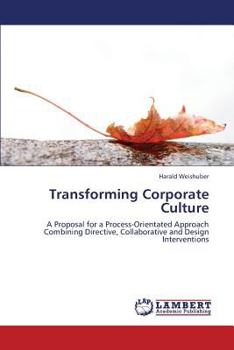 Paperback Transforming Corporate Culture Book