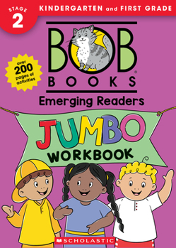 Paperback Bob Books: Emerging Readers Jumbo Workbook (Reissue) Book