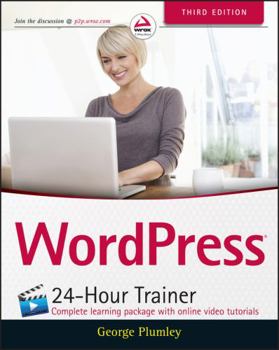 Paperback Wordpress 24-Hour Trainer Book
