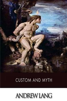 Paperback Custom and Myth Book