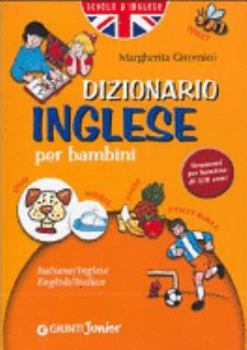 Paperback Dizionario di inglese per bambini [Italian] Book