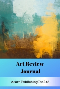 Paperback Art Review Journal Book