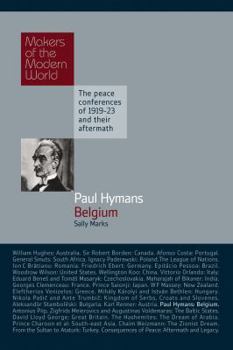 Hardcover Paul Hymans: Belgium Book