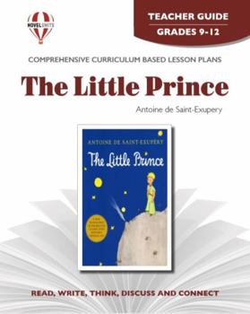 Paperback The Little Prince - Teacher Guide by Novel Units Book