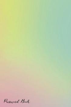 Paperback Password Book: Include Alphabetical Index With Art Watercolor Background Book