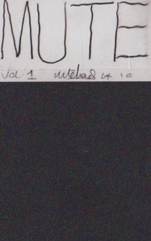 Hardcover MUTE volume 1 Book