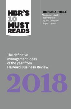 Paperback HBR's 10 Must Reads 2018: The Definitive Management Ideas of the Year from Harvard Business Review Book