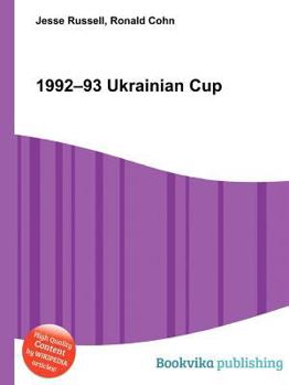 Paperback 1992-93 Ukrainian Cup Book