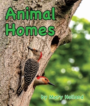 Paperback Animal Homes Book