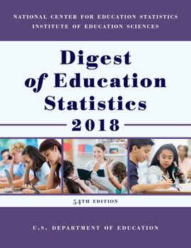 Paperback Digest of Education Statistics 2018 Book