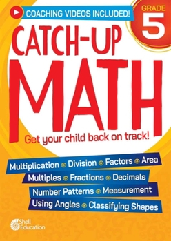 Paperback Catch-Up Math: 5th Grade Book