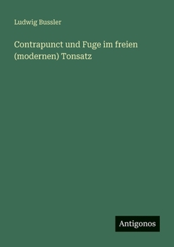 Paperback Contrapunct und Fuge im freien (modernen) Tonsatz [German] Book