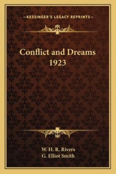 Paperback Conflict and Dreams 1923 Book