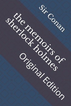 Paperback The memoirs of sherlock holmes: Original Edition Book