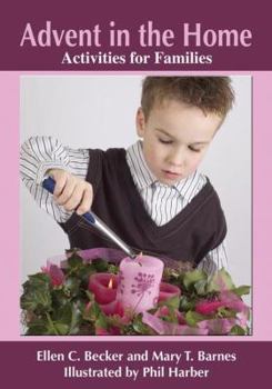 Paperback Advent in the Home: Activities for Families Book
