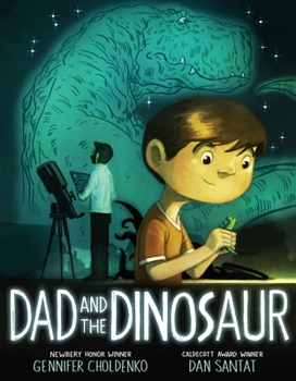 Hardcover Dad and the Dinosaur Book