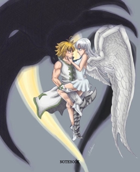 Notebook: Anime Seven Deadly Sins Soft Glossy Cover College Ruled Lined Pages Book 7.5 x 9.25 Inches 110 Pages