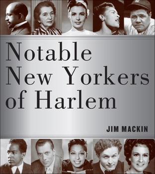 Paperback Notable New Yorkers of Harlem Book