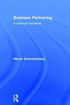 Hardcover Business Partnering: A Practical Handbook Book