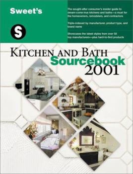 Hardcover Sweet's Kitchen and Bath Sourcebook 2001 Book