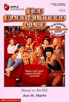 Paperback Stacey Versus the Baby-Sitter's Club Book
