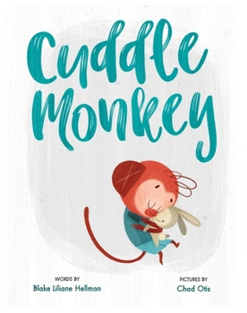 Hardcover Cuddle Monkey Book