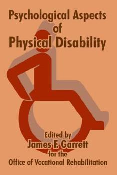 Paperback Psychological Aspects of Physical Disability Book