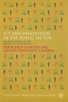 Paperback ICT and Innovation in the Public Sector: European Studies in the Making of E-Government Book