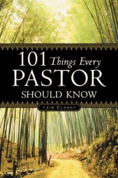 Paperback 101 Things Every Pastor Should Know Book