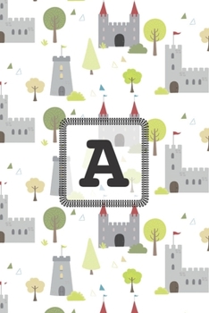 A: Initial Monogram Letter A College Ruled Notebook. Personalized Medium Lined Journal & Diary for Writing & Note Taking for Girls, Boys, Men and Women