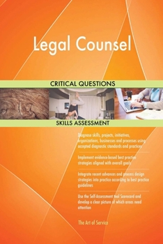 Paperback Legal Counsel Critical Questions Skills Assessment Book