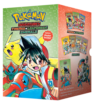 Paperback Pokémon Adventures Firered & Leafgreen / Emerald Box Set: Includes Vols. 23-29 Book