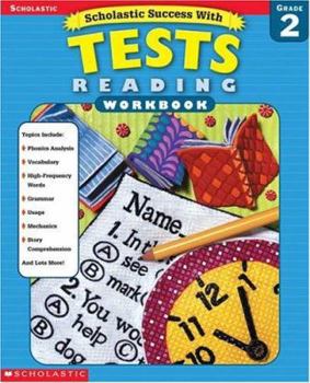Paperback Scholastic Success With: Tests: Reading Workbook: Grade 2 Book