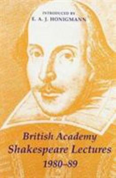 Paperback British Academy Shakespeare Lectures 1980-89 Book