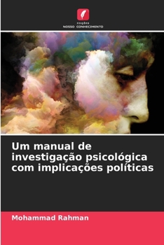 Paperback Um manual de investigação psicológica com implicações políticas [Portuguese] Book